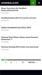 Mobile Screenshot of handballcafe.com